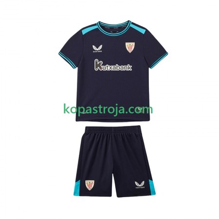Billiga Fotbollströjor Athletic Bilbao Barn Borta tröja 2025/26 Kortärmad